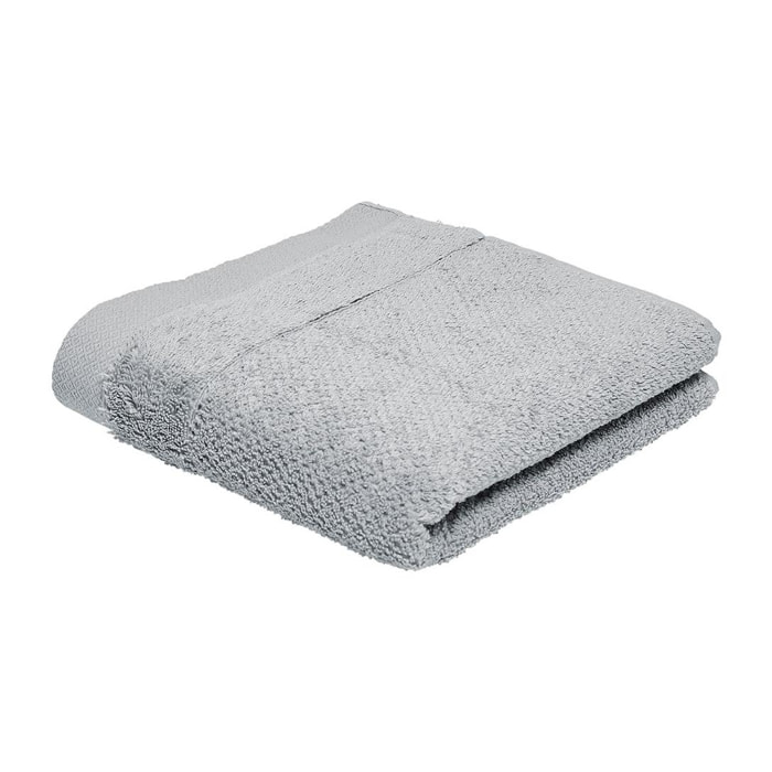 Serviette de bain uni BIO ORGANIC gris