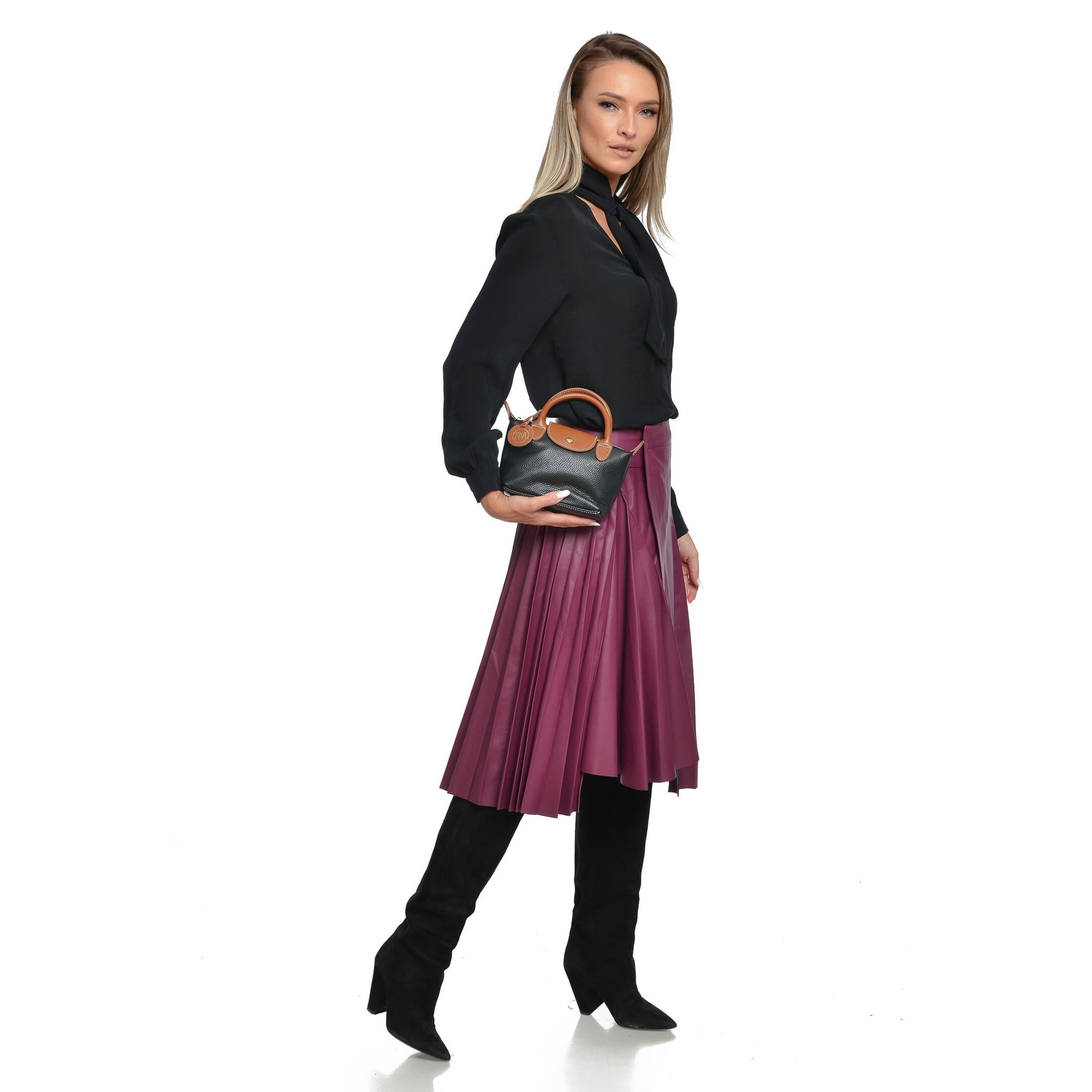 Borsa a spalla Roberta M Nero