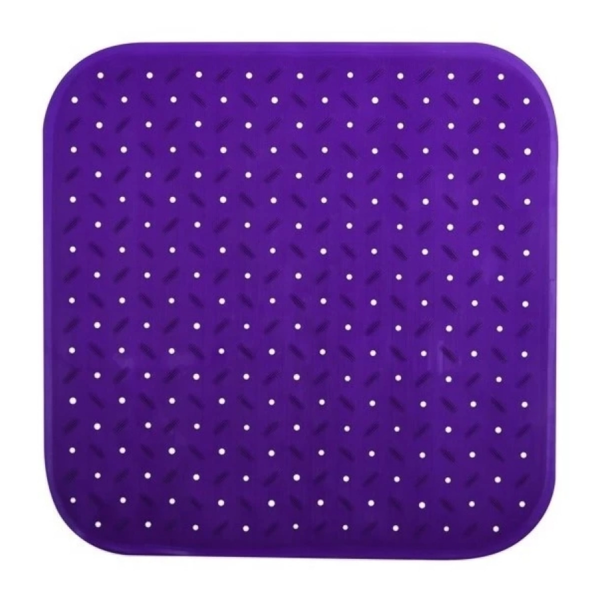 Tapis Fond de douche antidérapant Caoutchouc CLASS 54x54cm Mauve MSV