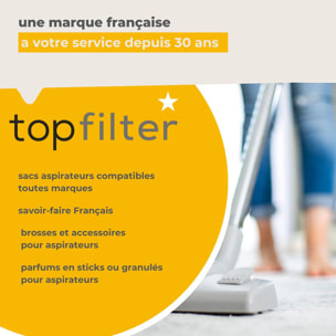 Kit 3 accessoires aspirateur TopFilter Premium