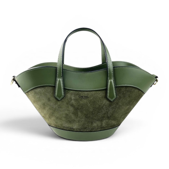 Borsa a Mano Cheval Firenze Miranda Mini F/W Verde