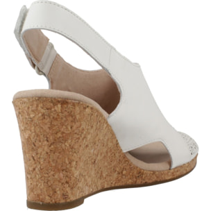 Sandalias Mujer de la marca CLARKS  modelo LAFLEY JOY White