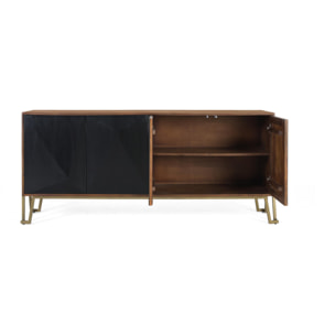 Aparador de Madera de Mango Estilo Moderno Contemporáneo