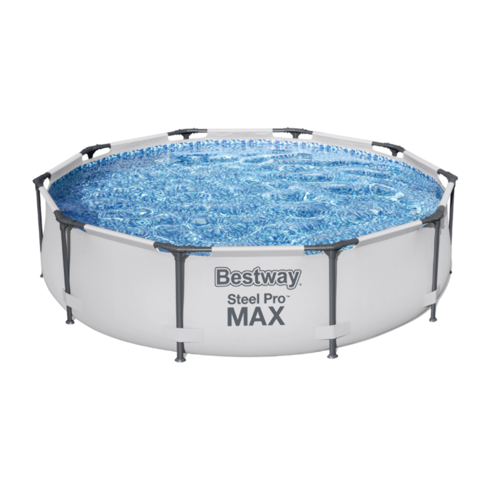 Bestway Piscine hors sol - Ronde - Steel Pro Max - 305 x 76 cm avec filtration
