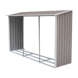 Option abri bûches pour abri de jardin "Dallas" - 12.99 m²