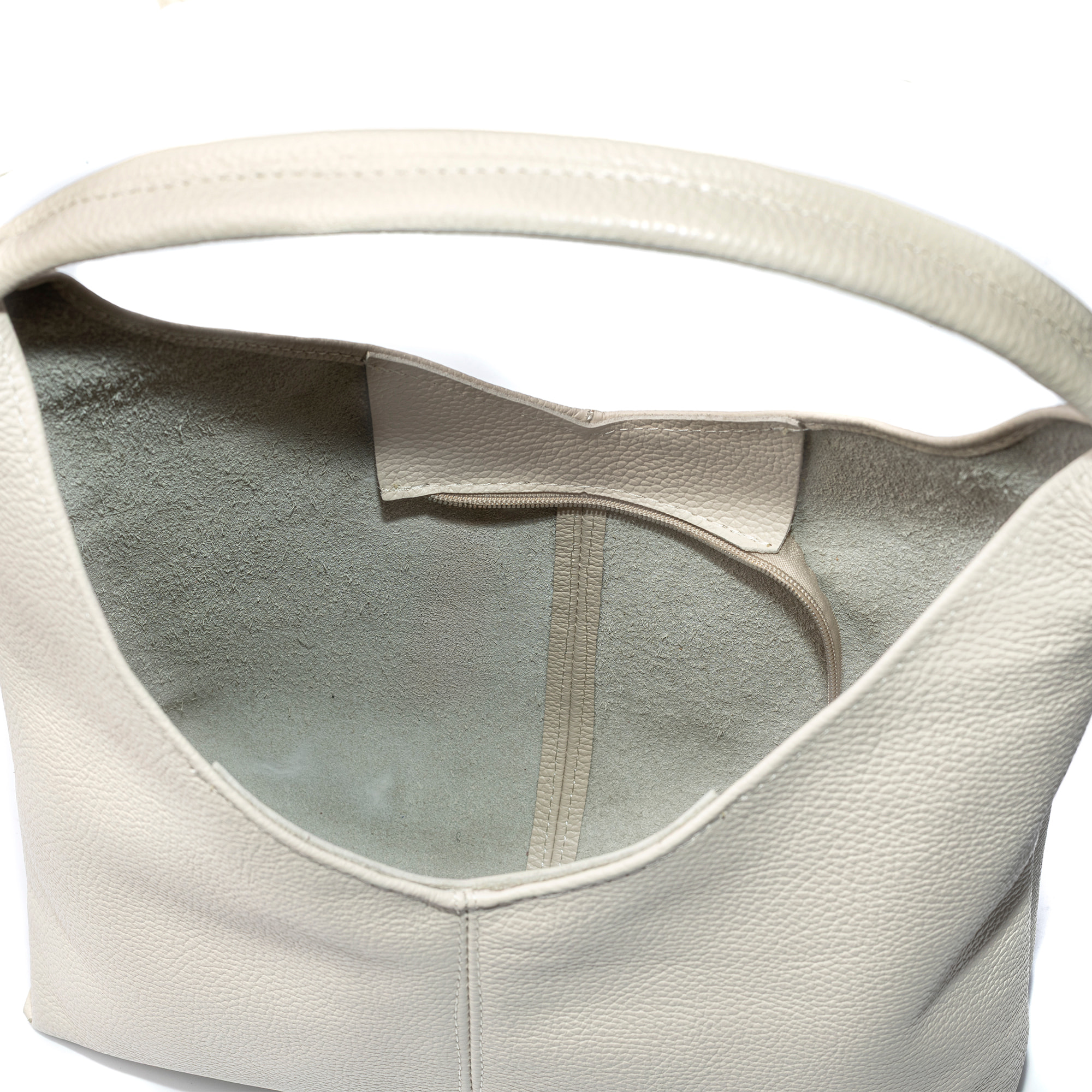 Bagni borsa a spalla donna. Pelle autentica Dollaro.