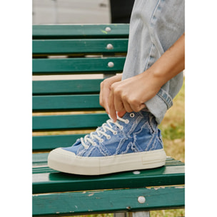 Zapatillas Altas Mujer One Way High Denim D.Franklin