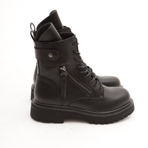 ANFIBIO ZIP CINTURINO CHOCOLA' NERO