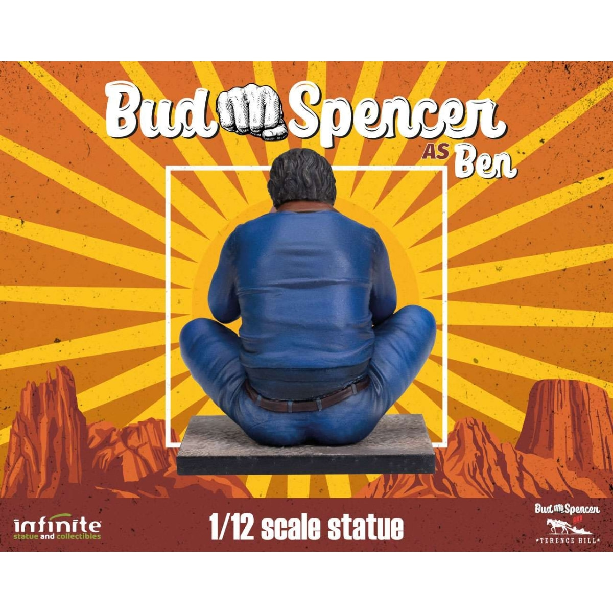 Bud Spencer As Ben 1/12 Statua Statua Infinite Statua