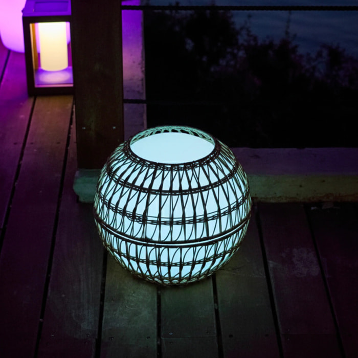 Boule lumineuse secteur BOBBY DRESS 40CM