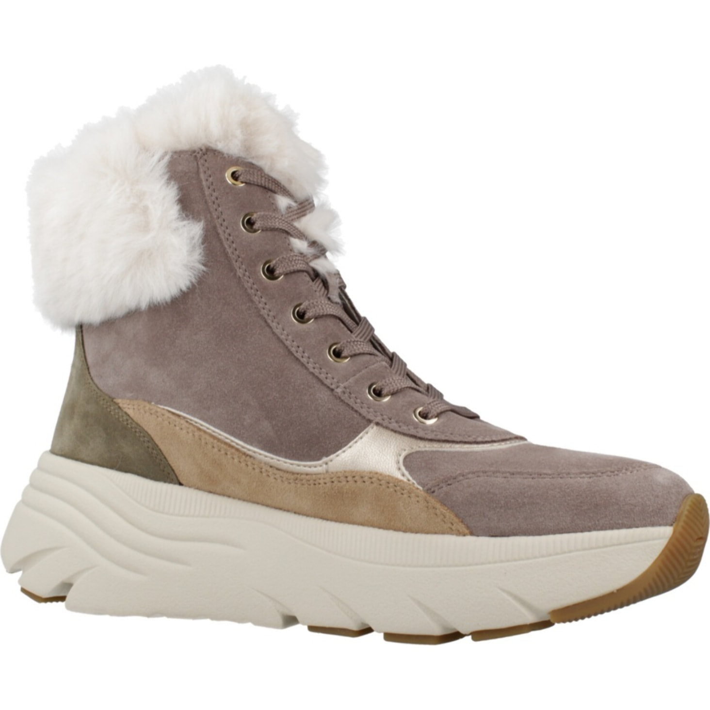 Botines Mujer de la marca GEOX  modelo D DIAMANTA MARRON