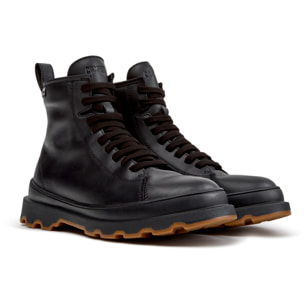 Botines - CAMPER Brutus+ - Negro - Piel lisa