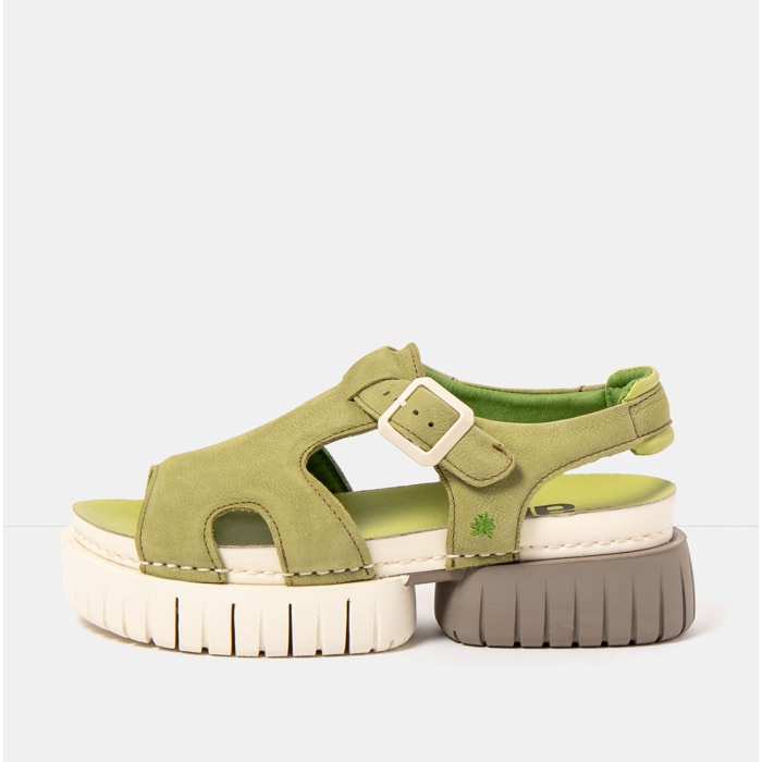 Sandalias 1882 NOBUCK LIKEN/ MADEIRA color Liken
