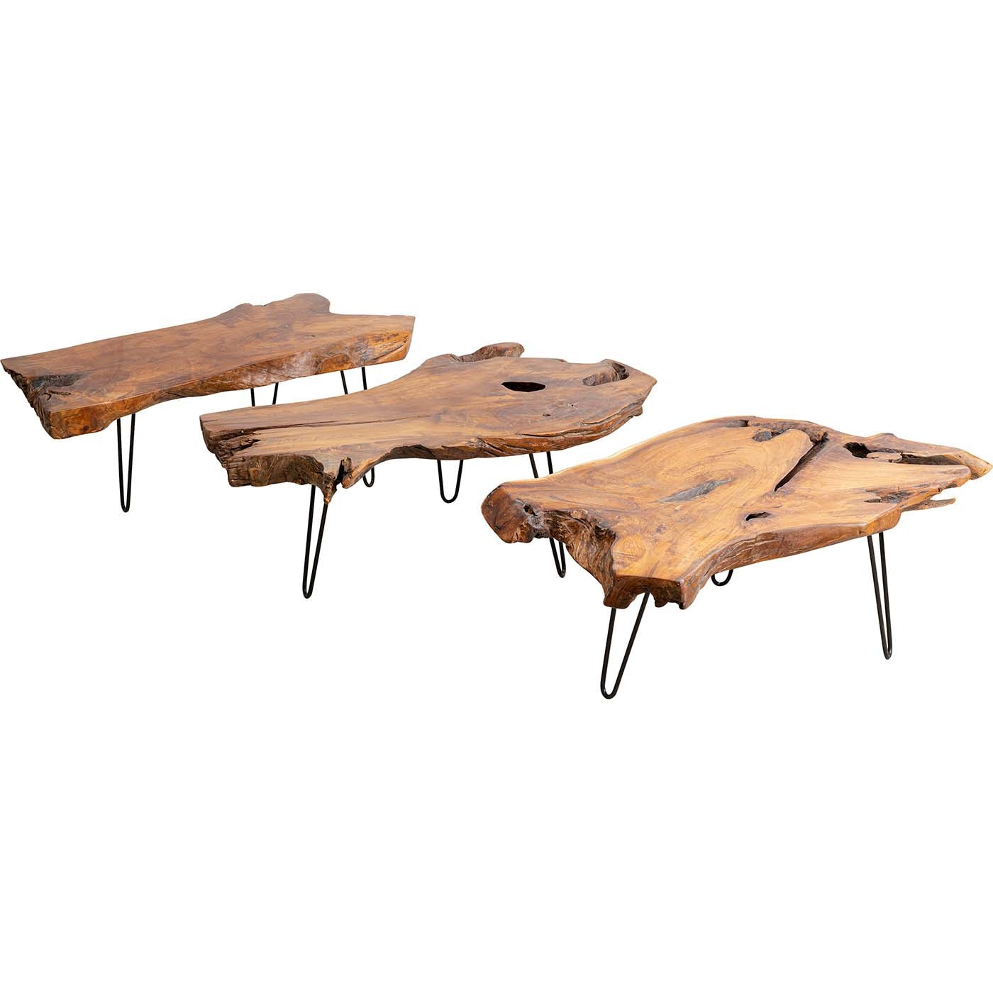 Table basse Aspen 100x60cm nature Kare Design