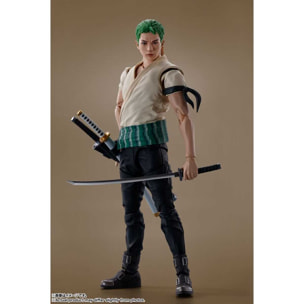 One Piece S.h. Figuarts Action Figura Roronoa Zoro (netflix) 14 Cm Bandai Tamashii Nations