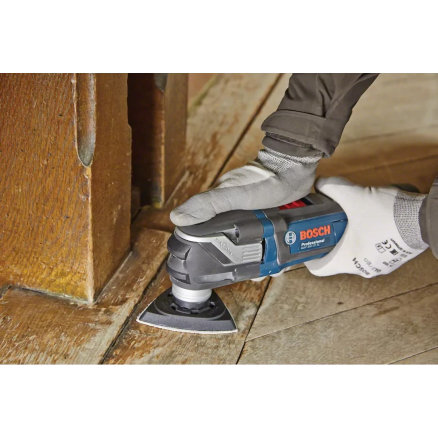Plateau Delta de ponçage Starlock PRO , Ø93mm , AVZ93G - BOSCH - 2608669125