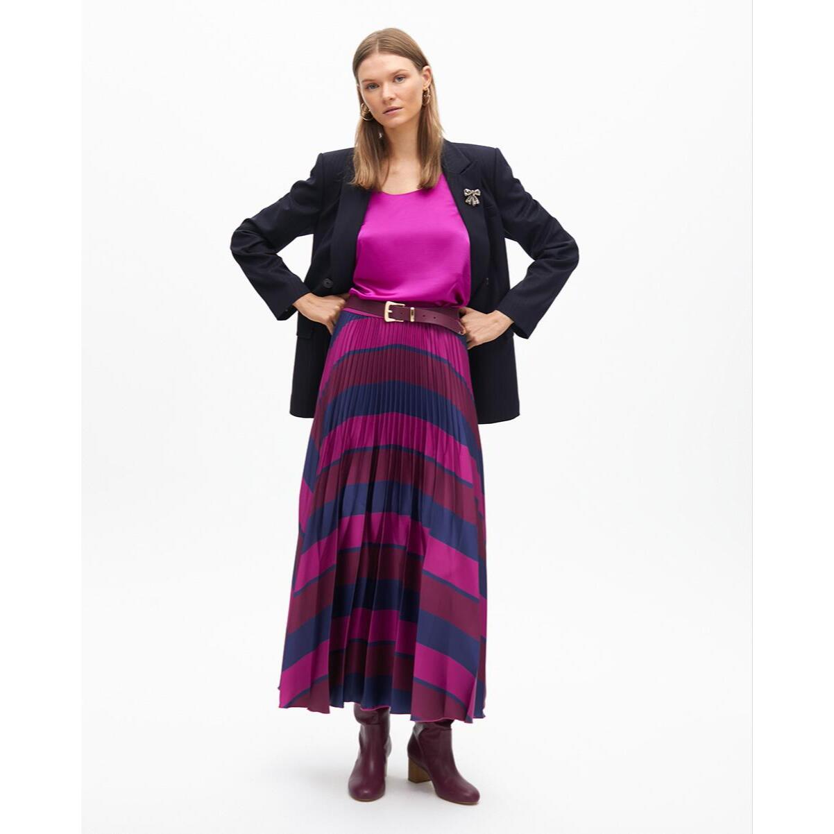 Top Basico con Spalline Larghe