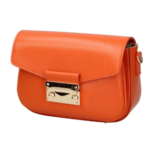 Borsa a tracolla da donna - Modello False - Vera pelle - 18.0 x 12.0 x 5.5 cm