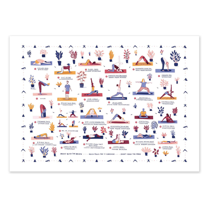 Affiche - Yoga - Alex Foster