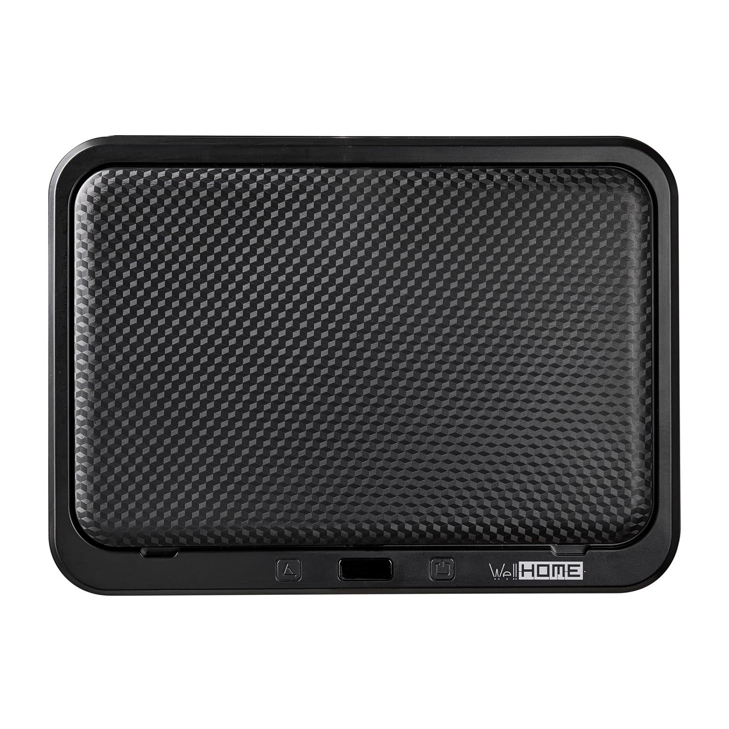 Well home - cubo de basura inteligente con apertura automática y contacto manual de 50l, 35,5x26x83,5cm color negro.