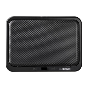 Well home - cubo de basura inteligente con apertura automática y contacto manual de 50l, 35,5x26x83,5cm color negro.