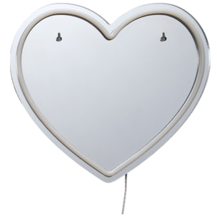 Mirroir Led Effet Neon Cœur