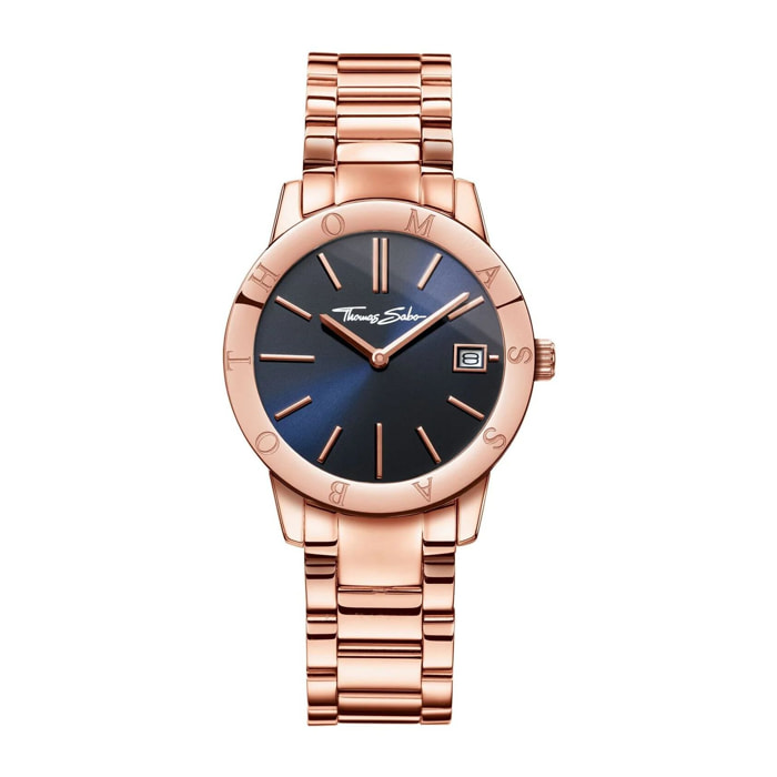 Reloj Thomas Sabo WA0215-265-209-33MM Mujer Analogico Cuarzo con Correa de Acero inoxidable