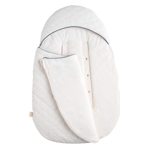 Nid d'ange bébé 5 attaches en coton matelassé