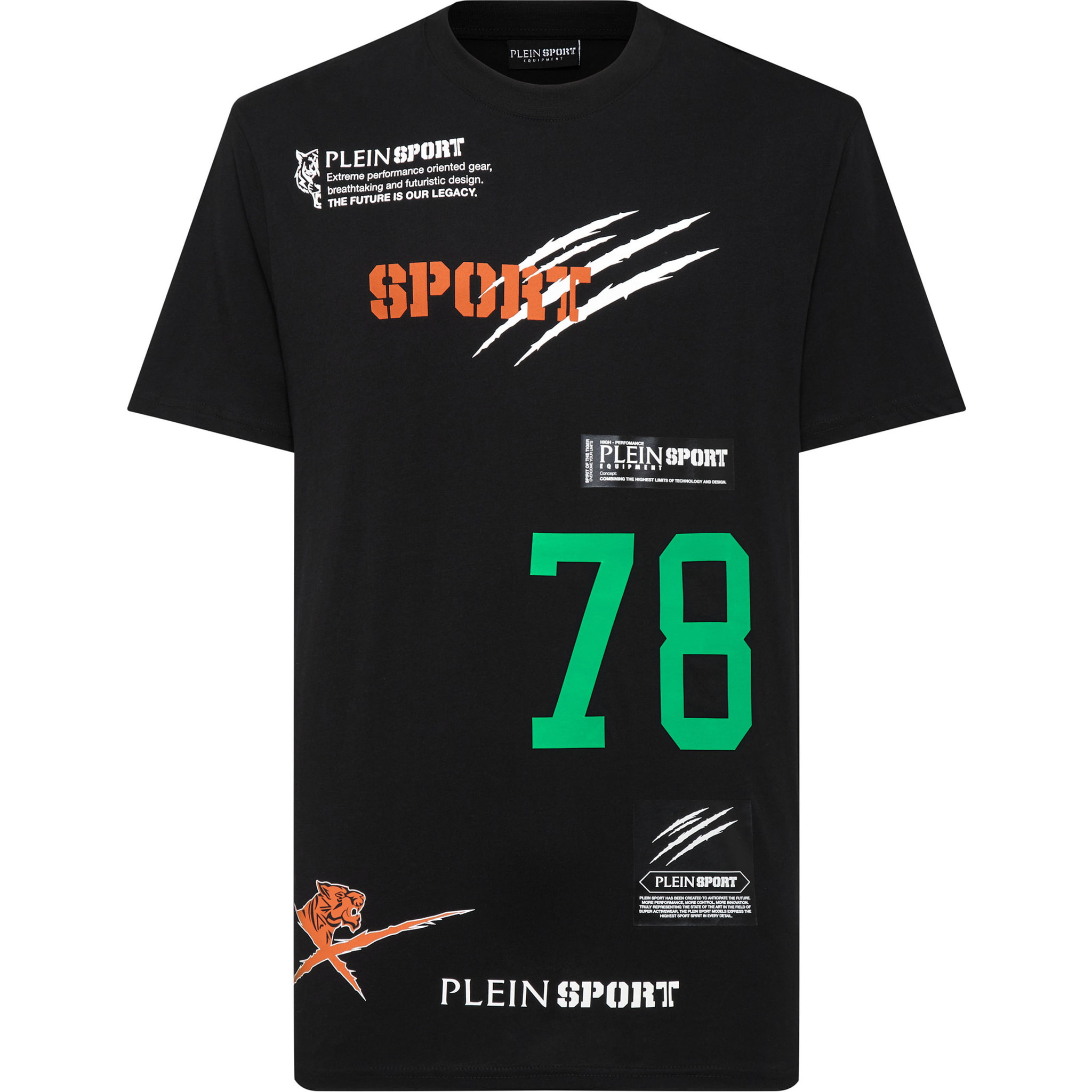 PLEIN SPORT T-Shirt Round Neck LOGO