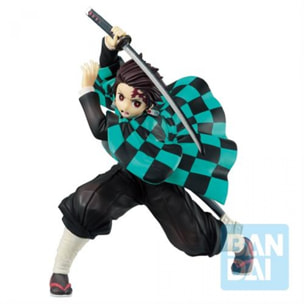 60149 - Demon Slayer - Tanjiro Kamado (unbreakable Heart E Sword) - Ichibansho Figura 15cm Figures