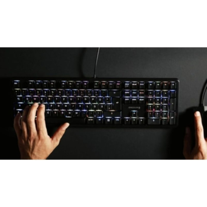 Clavier filaire CHERRY G80-3000N RGB CORDED