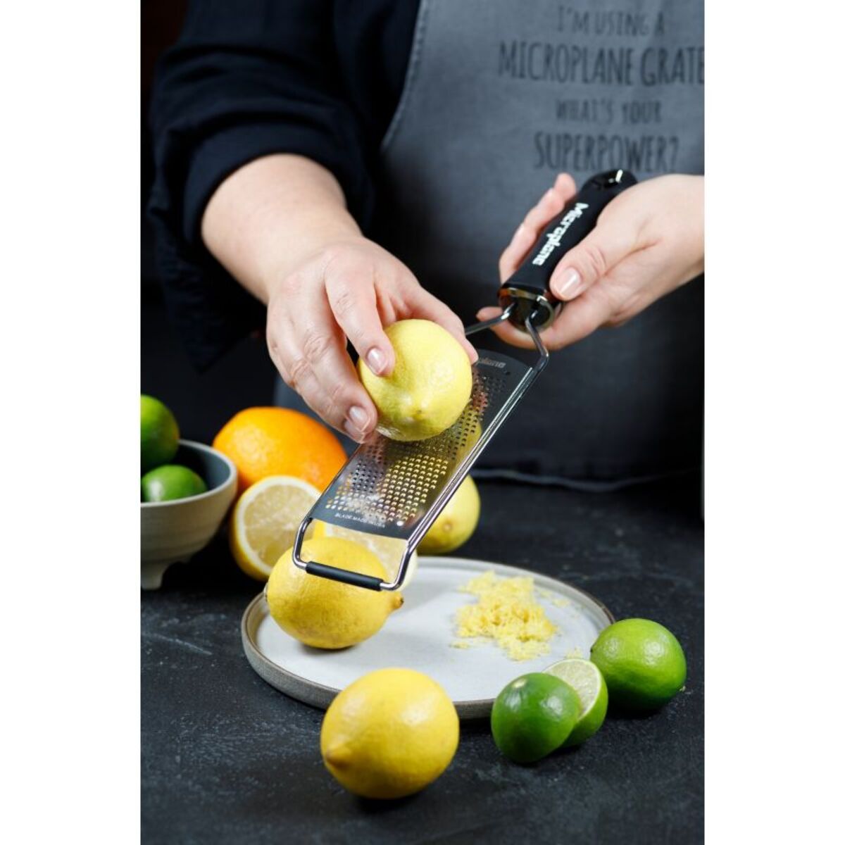 Râpe MICROPLANE Gourmet Fin noir