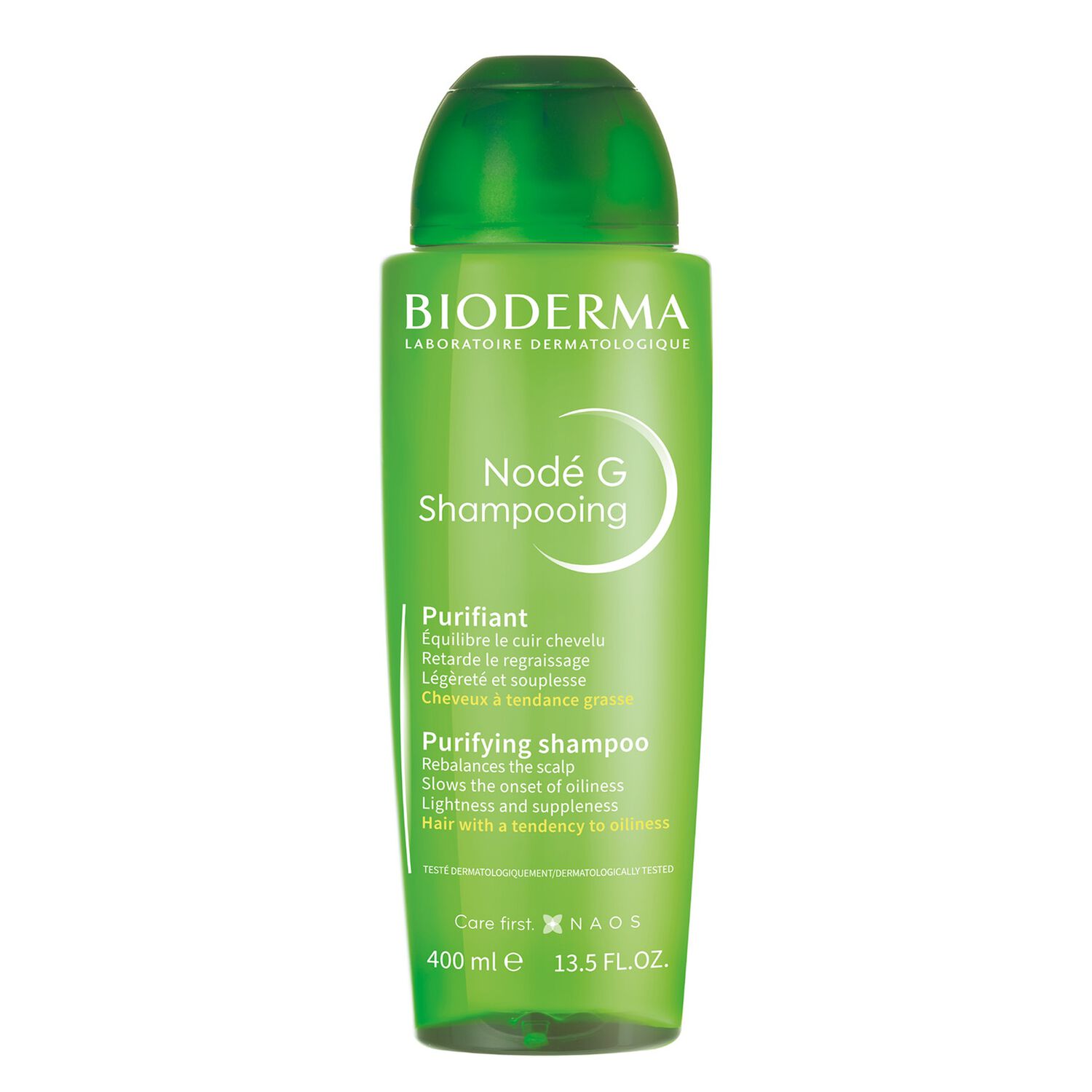 Nodé G Shampooing Purifiant - Cheveux à Tendance Grasse 400 ml