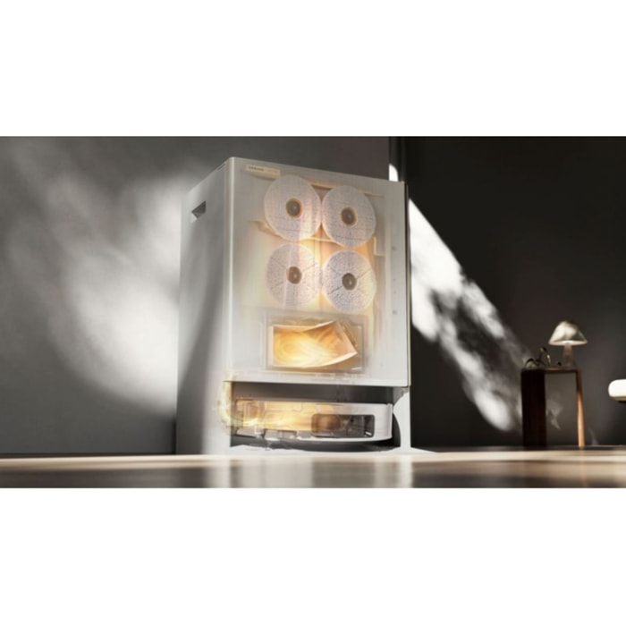 Robot Aspirateur Laveur DREAME MatriX10 Ultra blanc avec serpillères auto-interchangeables