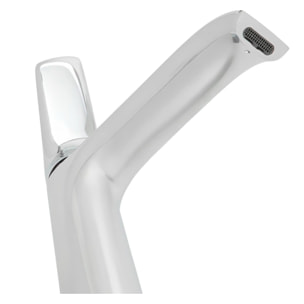 Infinitio mitigeur de lavabo haut sans vidage, chrome SATBSINF285 avec une garantie de 5 ans
