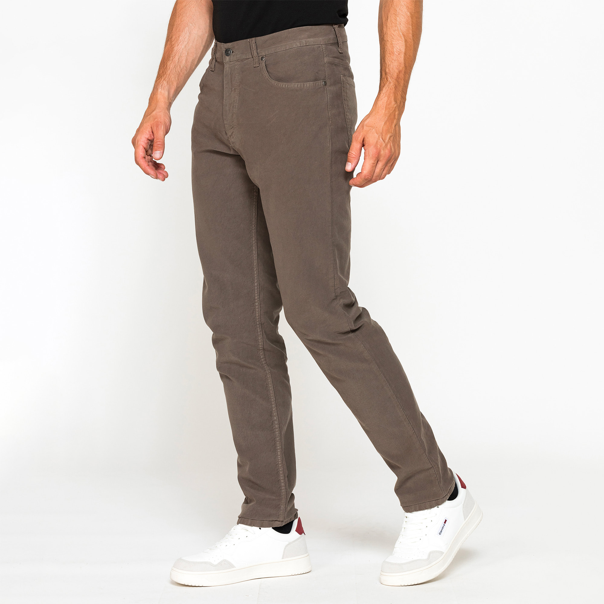 PANTALONE IN FUSTAGNO STRETCH MOD. 700 REGOLARE