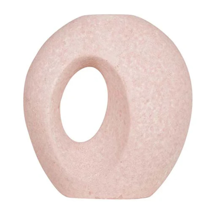 Florero Cerámica Rosa 23x12x26 Cm