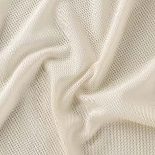 Voilage à Oeillets  - Effet Tissé - Beige