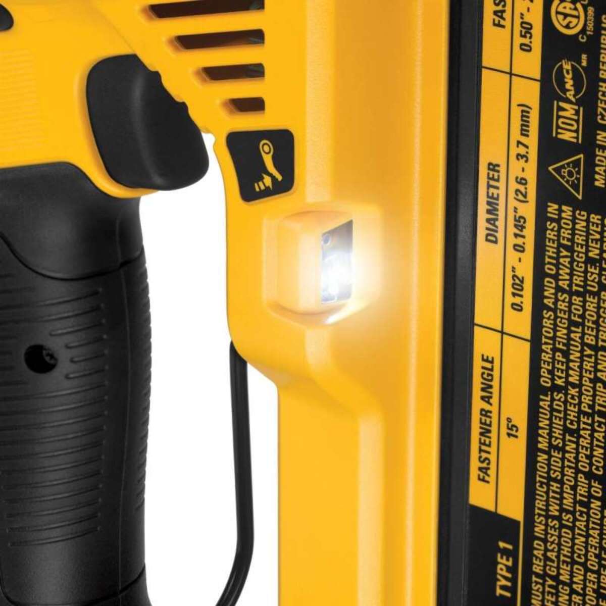 Cloueur de charpente 18V XR DEWALT avec 2 batterie 18V 5Ah - chargeur - T-STAK - DCN930P2-QW