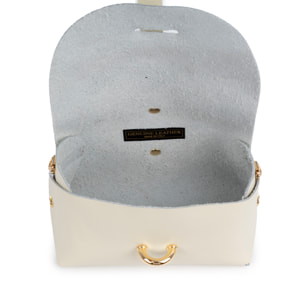 Aurora Bolso bandolera Mujer. Piel auténtica Ruga