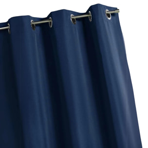 Rideau d'extérieur en tissu déperlant - Bleu Marine
