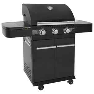 Barbecue au gaz FYRA avec thermomètre - 3 brûleurs