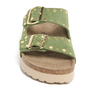 Sandalo Piattaforma Donna Verde BILLOWY VERDE