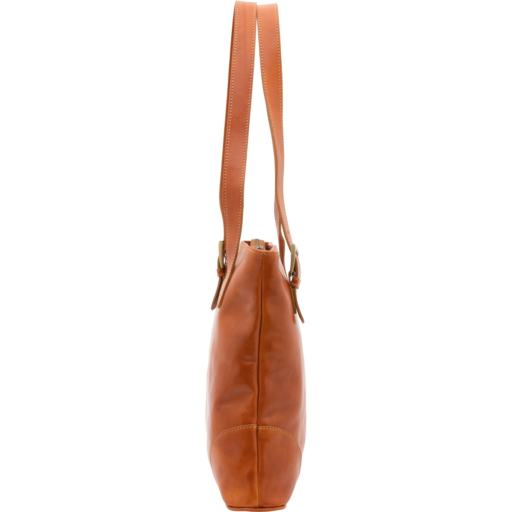 Borsa a spalla da donna - Modello False - 100% pelle - 33.0 x 35.0 x 8.0 cm