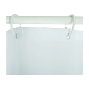 Rideau de douche Polyester TEQUILA 180x200cm QUALITE PREMIUM Multicolor - Anneaux inclus MSV