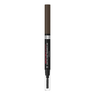 L'Oréal Paris Infaillible 24H Brow Crayon à Sourcils Pointe Triangulaire 1 Ebony