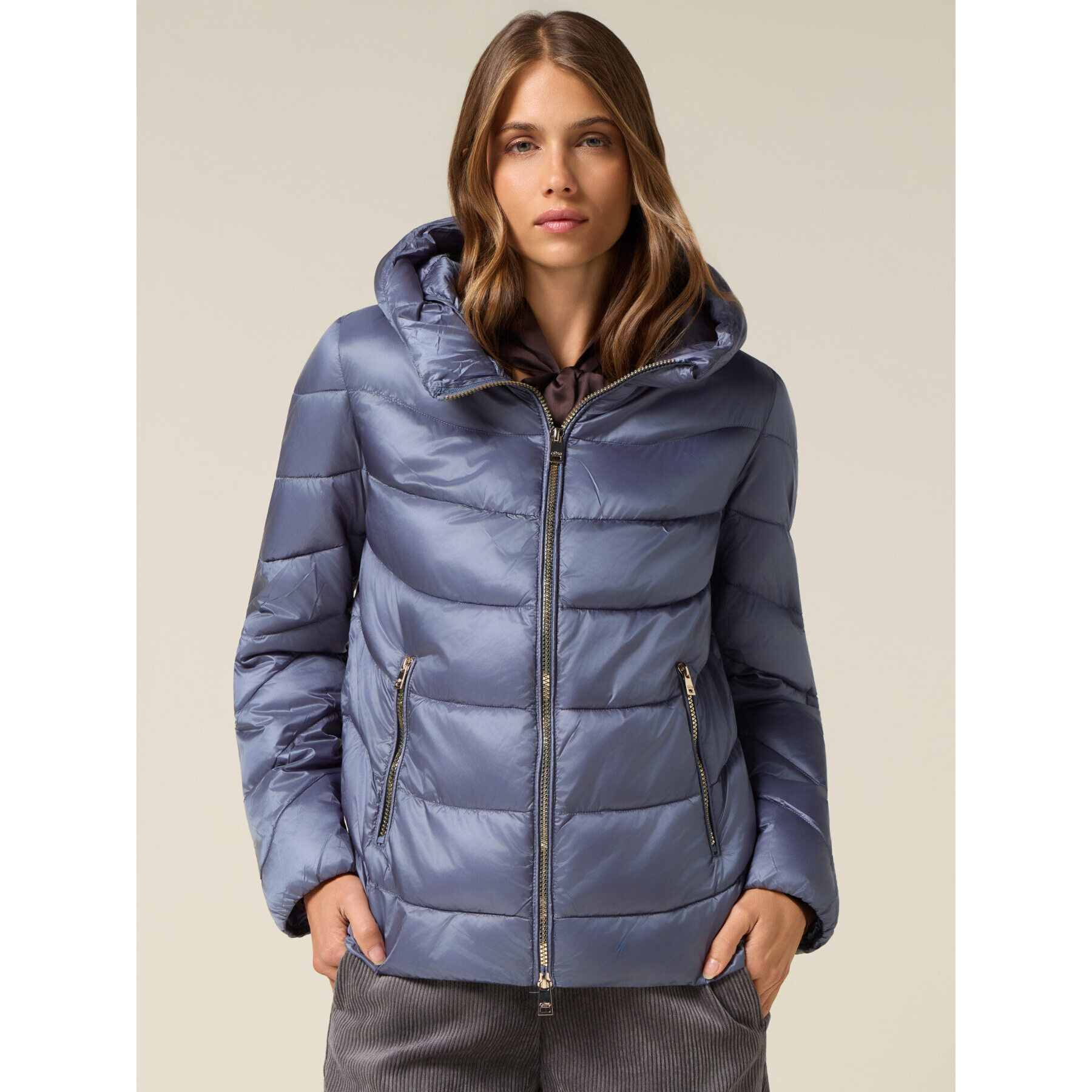 Oltre - Piumino borsa puffy - Blu