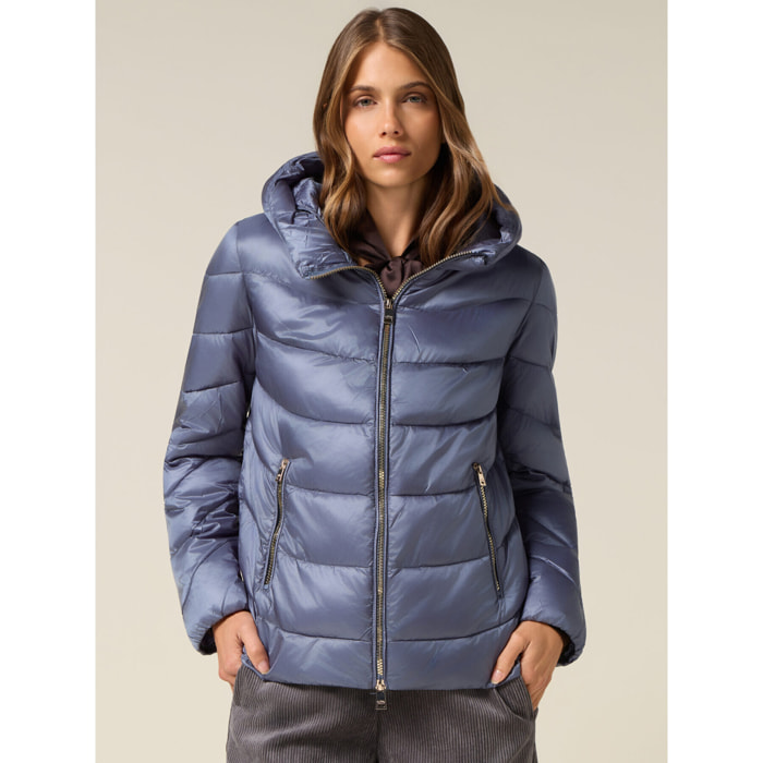 Oltre - Piumino borsa puffy - Blu