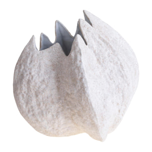 Vaso con righe materiche - 45xH42,5x31,5cm - Pezzi 1 - Bianchi Dino SpA