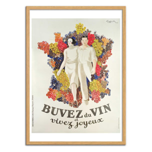 Affiche - Buvez du vin, vivez joyeux 1933 - Leonetto Cappiello